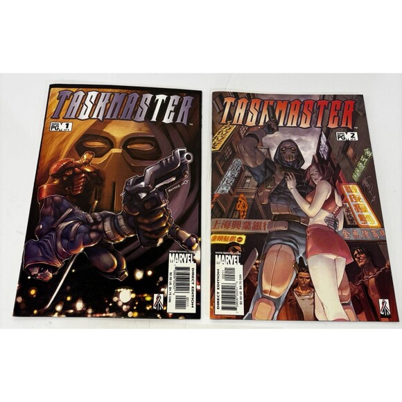 Taskmaster #1,2,4 Marvel Comics Lot Book 2002 Modern Age NM - Picture 2 of 3